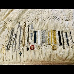 Apple Watch bands charms bracelets and Necklaces